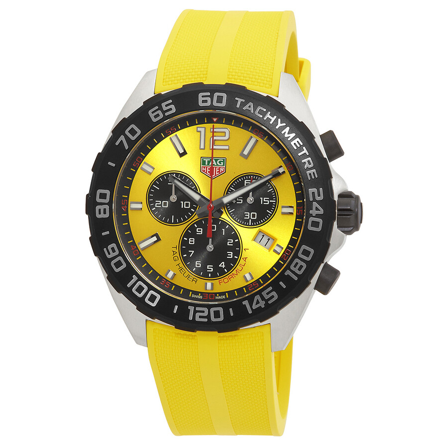 TAG Heuer Formula 1 Chronograph Quartz Yellow Dial